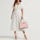 Dasein Women Handbags Top Handle Satchel Purse Shoulder Bag Hobo Bag Work Bag Set 2pcs 04 Simple Color Pink New