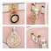 Dasein Women Handbags Top Handle Satchel Purse Shoulder Bag Hobo Bag Work Bag Set 2pcs 04 Simple Color Pink New
