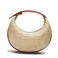 Herald Straw Crossbody Bag for Women Beach Woven Hobo Handbag Summer Chic Crescent Shoulder Purses with Adjustable Strap Brown