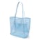 KALIDI BeachNylon Mesh Tote Bag Casual Tote Bag Hobo Women Foldable MAX 23L Shoulder Bag For Beach Picnic Vacation