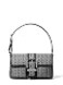 Michael Kors Colby Medium Shoulder Bag SilverTone HardwareBlack