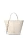 Michael Kors Flora Medium Tote GoldTone HardwareVanillaCream