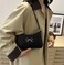 AIPJOY Small Shoulder Bag For WomenBow Shoulder Handbags Trendy Y2k PU Leather Purses Black