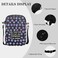 GJTIM DandD Gift Role Playing Games Gift Dice Pouch DandD Accessory Pouch Bag Games Crossbody Bag for RPG Gamer My Actions CB