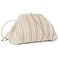 GLITZALL Clutch Purse and Dumpling Bag for Women Designer Cloud Handbag and Ruched Bag with Detachable Shoulder StrapSoft PU Leather Beige