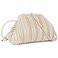 GLITZALL Clutch Purse and Dumpling Bag for Women Designer Cloud Handbag and Ruched Bag with Detachable Shoulder StrapSoft PU Leather Beige