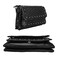 Sibalasi Women Gothic Purse Skull Crossbody bag Rivet Practical Black Shoulder Handbag Halloween purses A