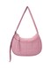 WESTBRONCO Puffer Crescent Shoulder Bags for Women Puffy Quilted Handbags Nylon Shoulder Purse with Adjustable Strap