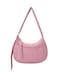 WESTBRONCO Puffer Crescent Shoulder Bags for Women Puffy Quilted Handbags Nylon Shoulder Purse with Adjustable Strap