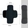 Orchidtent 2 Pack Comfort Shoulder Strap Pads for Laptop Messenger Backpack Rucksack Travel Bag Replacement Shoulder Bags BLACK2