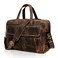 HLC 18 Inch Full Grain Leather Briefcase messenger shoulder bags for men and women brown 18 inch