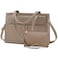 LOVEVOOK Laptop Bag for Women Leather Laptop Tote Bag Large Computer Bag Waterproof Business Office Work Bag