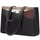LOVEVOOK Laptop Bag for Women 156 inch Laptop Tote Work Teacher Bags Cancas Computer Shoulder BagBlackCoffeeLight Brown