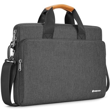 NIDOO Laptop Shoulder Bag 14 inch Sleeve Case Compatible with 14 Lenovo ThinkPad E14 T14 IdeaPad Flex 515 MacBook Air M2 M3 MicrosoftHP EliteBook 840 Computer Messenger Bag Briefcase