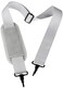 AREYLO Shoulder Strap Durable 55 Universal Replacement Laptop Shoulder Strap Adjustable Comfortable Belt with Metal Hooks for Briefcase Computer Messenger Bag Laptop Case LuggageDuffelCamera Grey