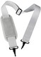 AREYLO Shoulder Strap Durable 55 Universal Replacement Laptop Shoulder Strap Adjustable Comfortable Belt with Metal Hooks for Briefcase Computer Messenger Bag Laptop Case LuggageDuffelCamera Grey