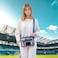 MAY TREE Clear Bag for Stadium Events Clear Messenger Bag Suitable for Concert Outfits and Sports Events SmallBlue