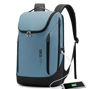 BANGE Business Smart Backpack Waterproof fit 156 Inch Laptop Backpack with USB Charging PortTravel Durable Backpack