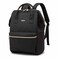 Kinmac Wide Open Style Laptop Backpack Large Capacity Travel College Backpack for 156 inch Laptop Computer Black