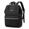 Kinmac Wide Open Style Laptop Backpack Large Capacity Travel College Backpack for 156 inch Laptop Computer Black