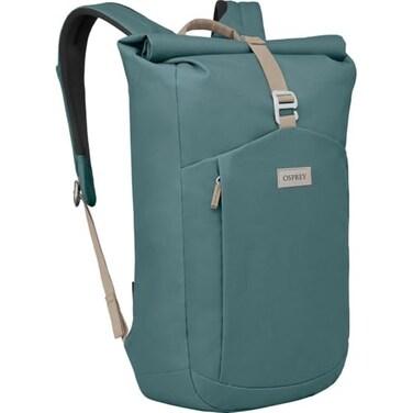 Osprey Arcane Roll Top Commuter Backpack Cascade Blue