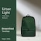 ANTLER Antler Urban Light Backpack Rucksack with Laptop Pocket Suitcase Sleeve Travel Work Gym Bag for Men Women Green