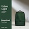 ANTLER Antler Urban Light Backpack Rucksack with Laptop Pocket Suitcase Sleeve Travel Work Gym Bag for Men Women Green