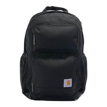 Carhartt Unisex Adult Force Advanced Backpack with 15Inch Laptop Sleeve Tablet Storage and Portable Charger Compartment Black One Size