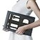 HeiheiTom HeheiTom Reusable adhesive portable organizing laptop cable backpack Computer accessories Office and home desktop management solutions teacher student birthday Christmas Black A