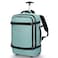 Hynes Eagle Rolling Backpack 42L Backpack with Wheels Airline Approved Carry on Luggage Laptop Travel Suitcase Bag for Women Men Mint Green