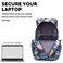 J World Cornelia Middle School Backpack for Girls Laptop Bookbag for Women Secret Garden