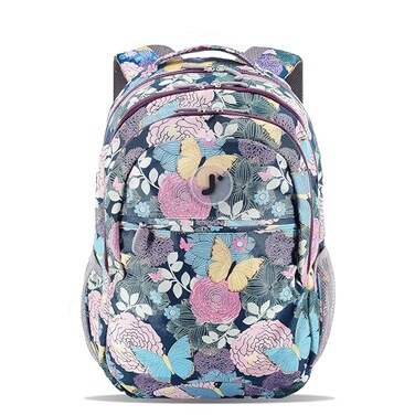 J World Cornelia Middle School Backpack for Girls Laptop Bookbag for Women Secret Garden