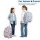 J World Sundance Laptop Rolling Backpack for Girls Boys Roller Bookbag with Wheels 20 Inch Celery