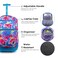 J World Sundance Laptop Rolling Backpack for Girls Boys Roller Bookbag with Wheels 20 Inch Tie Dye
