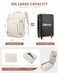 LOVEVOOK 50L Large Travel Backpack for Women Flight Approved Carry on Backpack for Airplanes Personal Item Travel Bag Waterproof 18 Inch Laptop Backpack Business Weekender Overnight Daypack 4Pcs