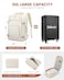 LOVEVOOK 50L Large Travel Backpack for Women Flight Approved Carry on Backpack for Airplanes Personal Item Travel Bag Waterproof 18 Inch Laptop Backpack Business Weekender Overnight Daypack 4Pcs