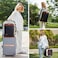 LOVEVOOK 50L Travel Backpack Carry On Airline Approved Large Backpack with 3 Packing Cubes TSA Travel Essentials Carry On Bag Waterproof Weekender Overnight Luggage Daypack Fits 18 Inch Laptop