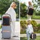 LOVEVOOK 50L Travel Backpack Carry On Airline Approved Large Backpack with 3 Packing Cubes TSA Travel Essentials Carry On Bag Waterproof Weekender Overnight Luggage Daypack Fits 18 Inch Laptop