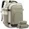 LOVEVOOK Carry On Travel Backpack For Women Flight Approved 40L Large Personal Item Backpack Travel Bag for Airplanes Business 17 Inch Laptop Backpack Weekender Overnight Daypack With 2 Cubes