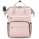 LOVEVOOK Laptop Backpack for Women156 Inch Professional Womens Travel Backpack Purse Computer Laptop Bag Nurse Teacher BackpackWaterproof College Work Bags Carry on Back Pack with USB Port Pink