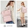 LOVEVOOK Laptop Backpack for Women156 Inch Professional Womens Travel Backpack Purse Computer Laptop Bag Nurse Teacher BackpackWaterproof College Work Bags Carry on Back Pack with USB Port Pink