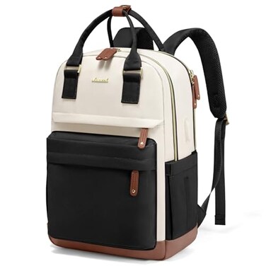LOVEVOOK Travel Laptop Backpack Women 173 Inch Antitheft Laptop Bag with USB Port Fashion Waterproof Computer Backpacks Teacher Nurse Backpack Purse for College School Work