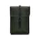RAINS Backpack Mini Green Waterproof Backpack for men and Women Fits 13 Laptop Durable Compact Water Resistant Bag for Everyday Use Travel and Work