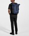 tomtoc Roll Top Laptop Backpack Lightweight WaterResistant Commute Expandable Casual Daypack for 13156 inch Laptop Rucksack for Work College Trip Capacity Adjustable 1720L Dark Blue