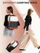 Tonyeee Rolling Backpack for Women Large Travel Backpack with Wheels Carry on Flight Approved 156 Inch Laptop Wheeled Roller Bag Suitcase for Work Bussiness Weekender BeigeM Underseat Size