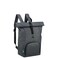 United Colors of Benetton Be Rolltop Laptop Backpack Anthracite