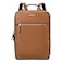 BOSTANTEN Leather Backpack 156 inch Laptop Bag Travel Casual Computer Backpack College Business Work Shoulder Bags with Trolley Sleeve for Women Men Brown