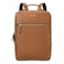 BOSTANTEN Leather Backpack 156 inch Laptop Bag Travel Casual Computer Backpack College Business Work Shoulder Bags with Trolley Sleeve for Women Men Brown