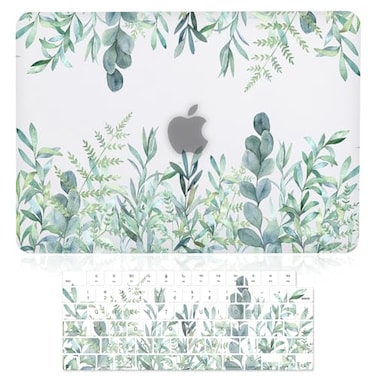 iDonzon Case for MacBook Pro 16inch Laptop M5 M4 M3 M2 M1 A3429 A3428 A3403 A3186 A2991 A2780 A2485 20262021 Release with Touch ID 3D Effect Matte Clear See Through Hard CoverKeyboard Cover Green Plan