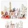 iDonzon Case for MacBook Air 13inch Laptop M5 M4 M3 M2 A3449 A3240 A3113 A2681 20262022 Release with Touch ID 3D Effect Matte Clear See Through Hard CoverKeyboard Cover Field Flowers